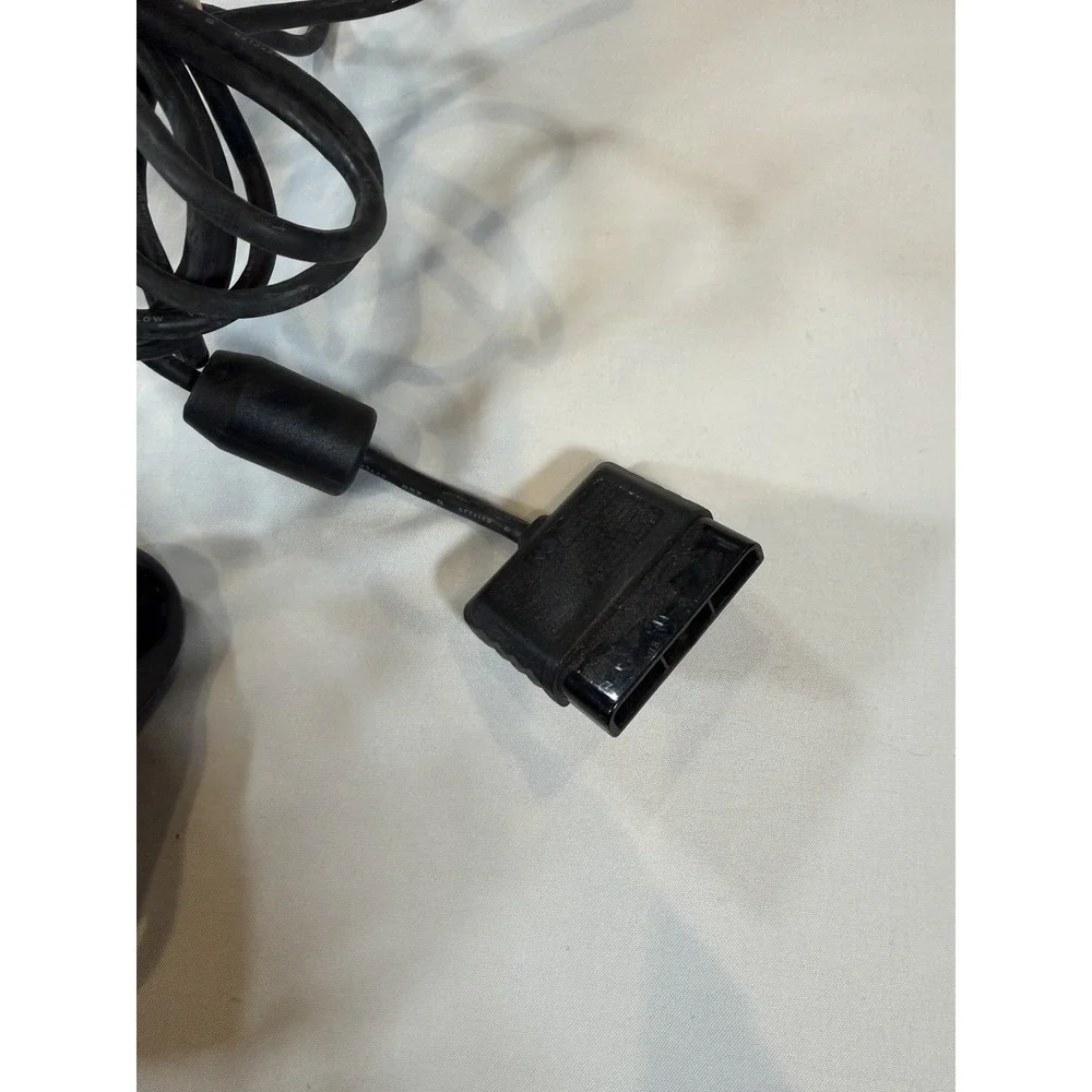 Sony PlayStation DualShock‎ Controller Black PS1 PS2 OEM Analog Untested